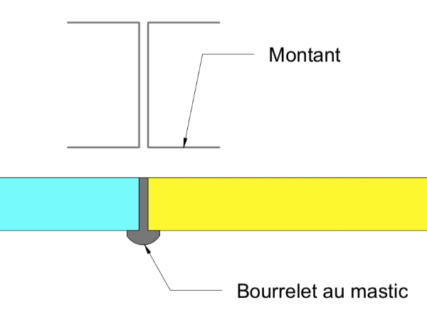 Étanchéité à l'air d'une cloison acoustique