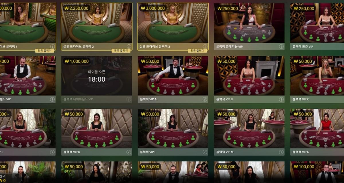 ★블랙잭 입장★