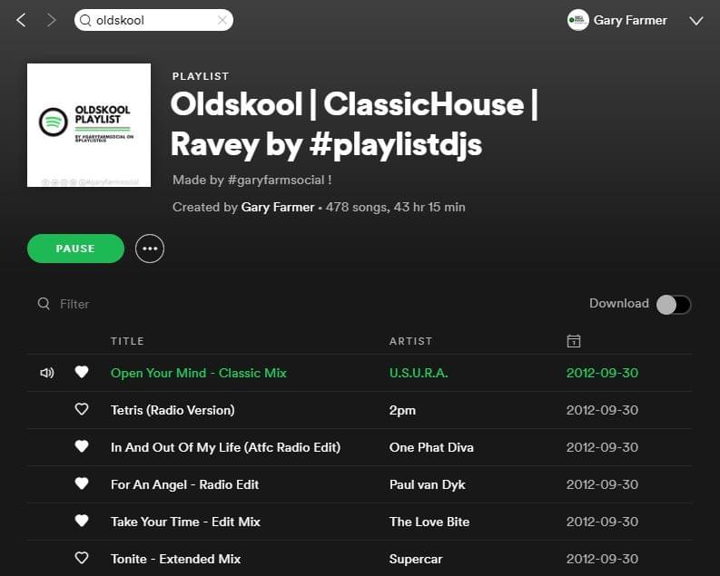 Oldskool Rave Housemusic Spotify Playlist Oldskool Rave Housemusic Spotify Playlist