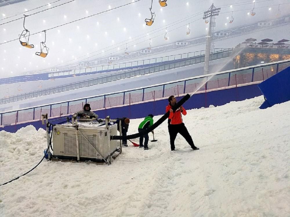 all time and temperature snow making machine
