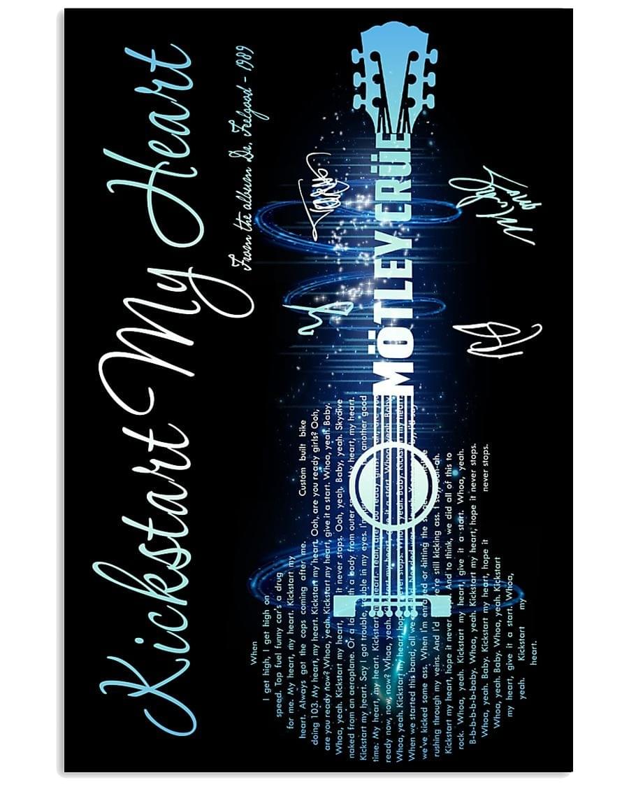 Hottest Guitar Kickstart My Heart Motley Crue Poster In order to do the solo you need a talk box, or you could use a wah wah pedal, but it'll sound different. strikingly