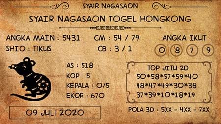 Syair Hk Kamis 09 Juli 2020 Togel Hongkong