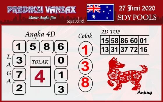 Prediksi Togel Sidney 27 Juni 2020 - Sidney Pools Togel...