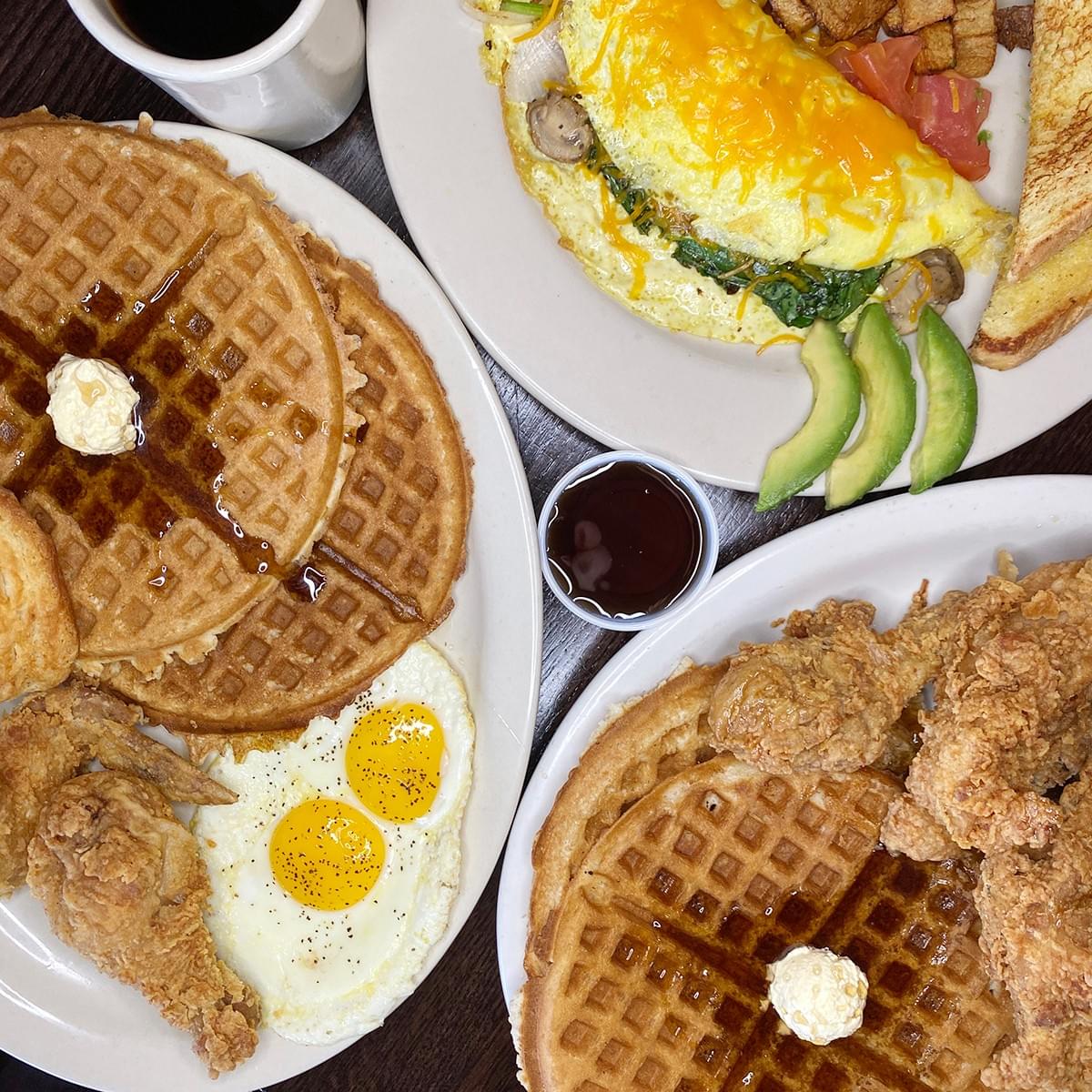 Mr C S Fried Chicken Waffles