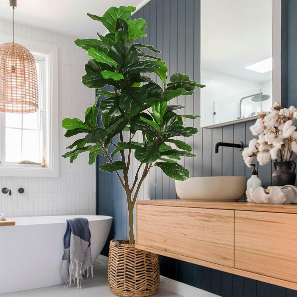 Artificial Fiddle Leaf Fig Tree 6ft