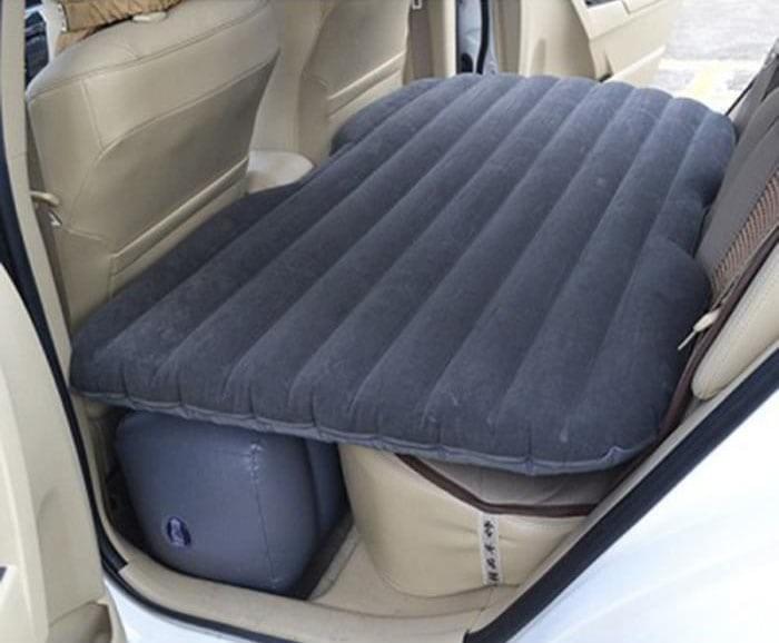 Matelas Gonflable Pour Mercedes V-Class W447 - Lit Arrière Voiture, Camping, Voyage - PVC Floqué, Antidérapant, Portable