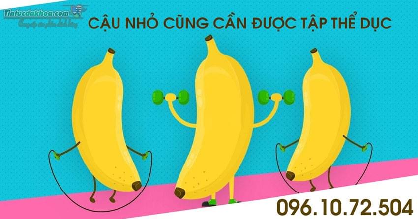 Tăng kích thước cậu nhỏ bằng cách tập thể dục
