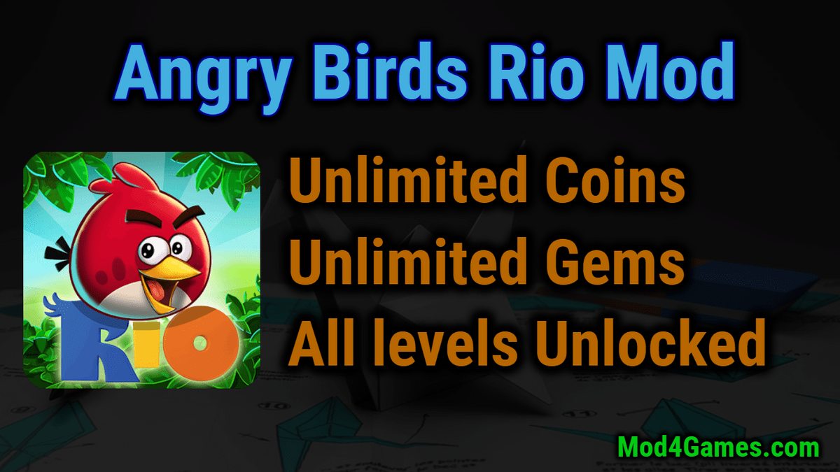 Angry Birds Rio Mod Apk Infinite Power Ups No Ads<script async src=