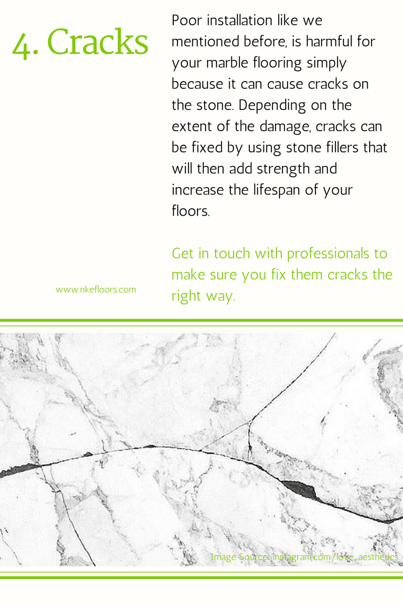 10 Signs Your Marble Floors need Care