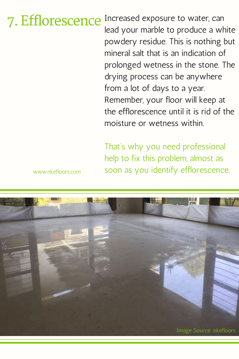 10 Signs Your Marble Floors need Care