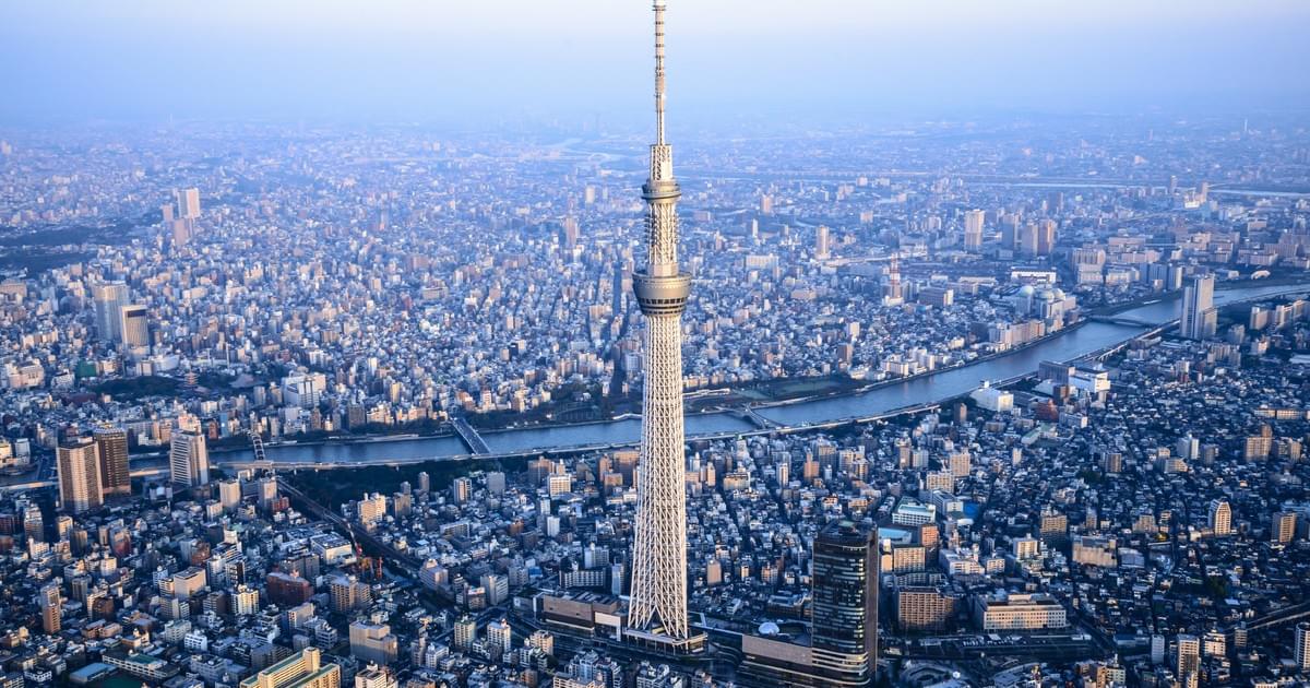 The Tokyo Skytree, la torre più alta del mondo Asia Giappone Grattacieli