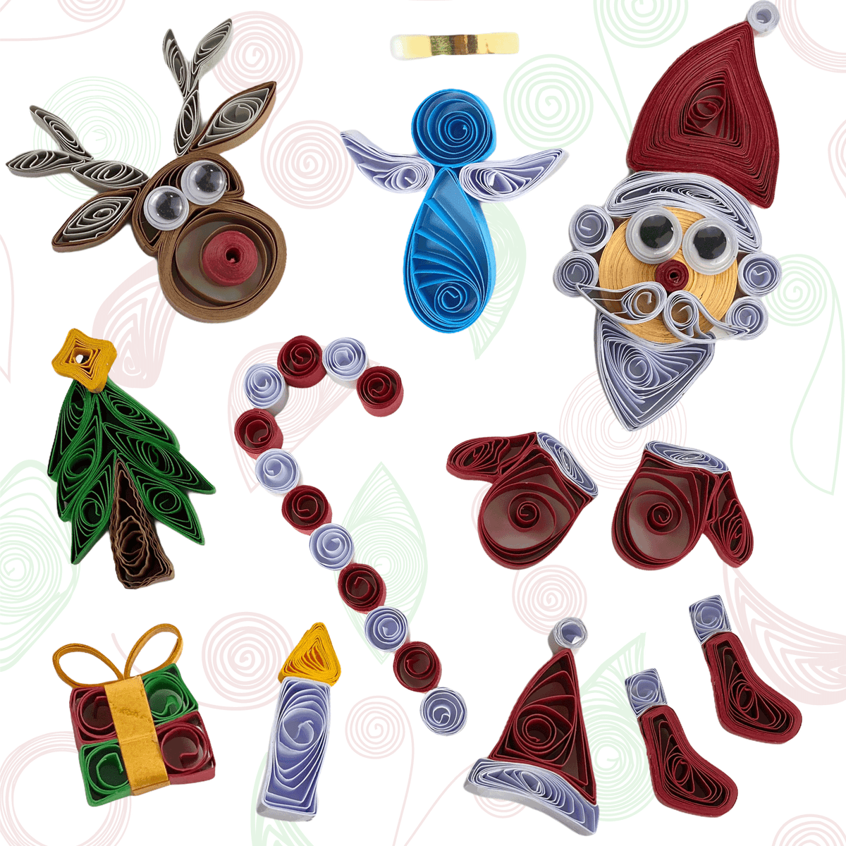 Quilling Christmas Theme 🎄