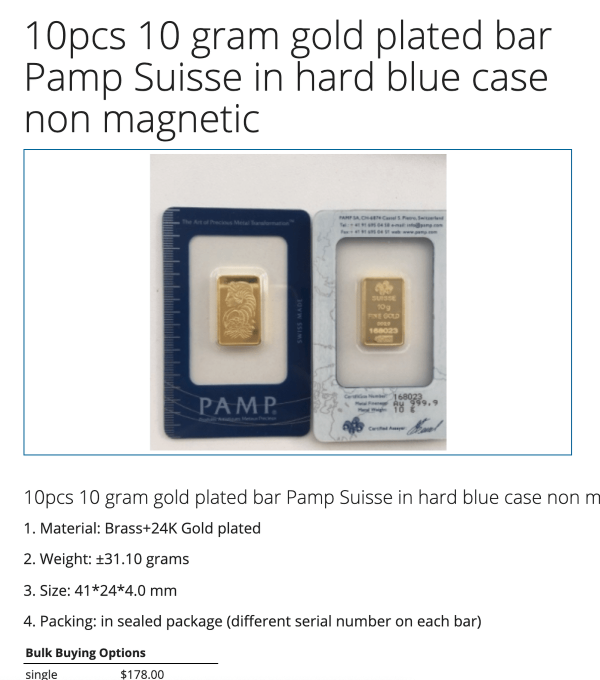 Hall Of Fake Gold Bars 7 7