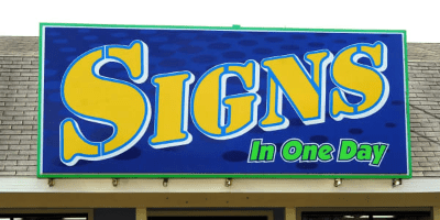 Signs In One Day Sarasota Fl