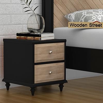 5 Not To Miss Bedside Tables For Your Home Almirah These wooden bedside table features exciting and sophisticated patterns. wooden street strikingly
