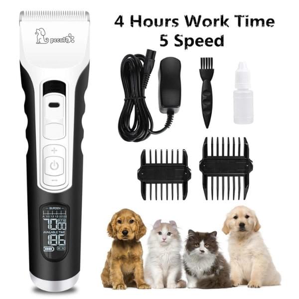 Pecute Electric Pet Hair Trimmer, pet grooming