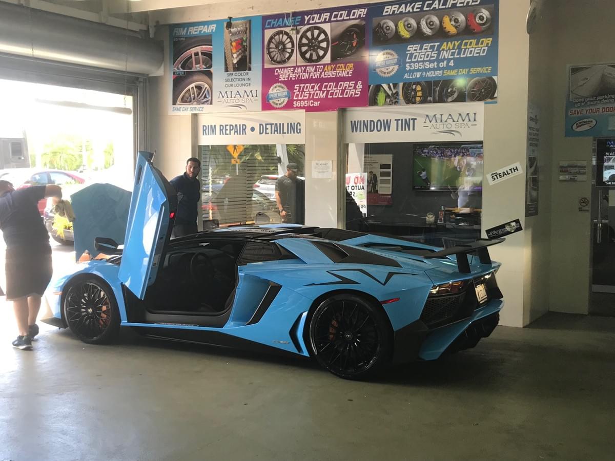 Lamborghini Clear Bra Miami 33131, Lamborghini car paint ...