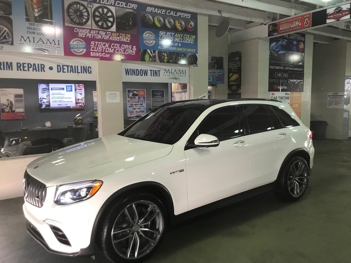 Miami Luxury Car Detailing For Mercedes Benz In Brickell 33131