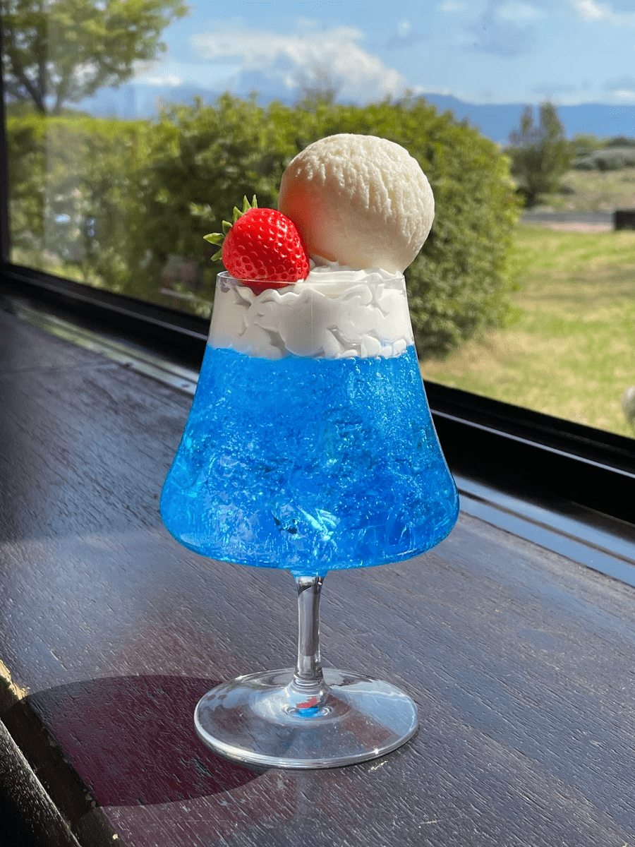 青い富士山クリームソーダが飲めるお店紹介 News 青い富士山クリームソーダ