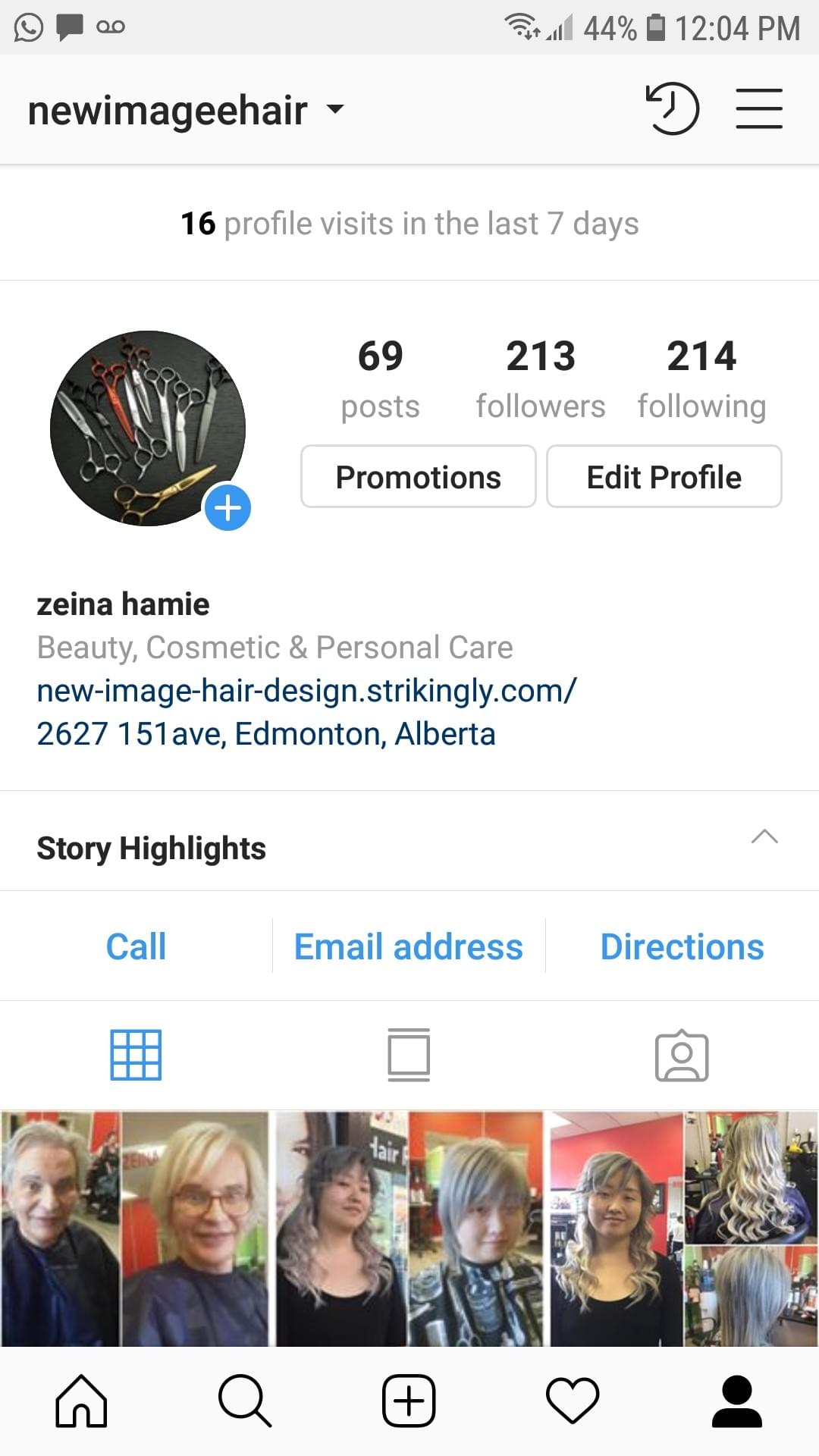 New Image Hair Design on Strikingly