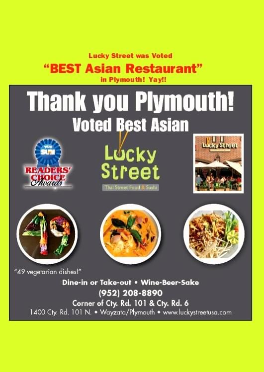 Lucky Street Thai Food And Sushi Plymouth Mn