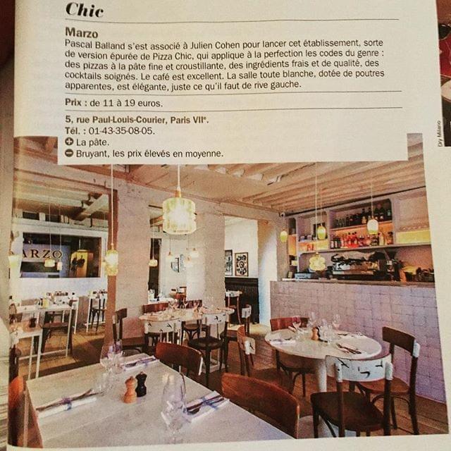 Marzo 5 Rue Paul-louis Courier 75007 Paris MARZO