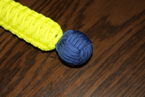"Ram's" inspired Monkey Fist Blue and Bright yellow