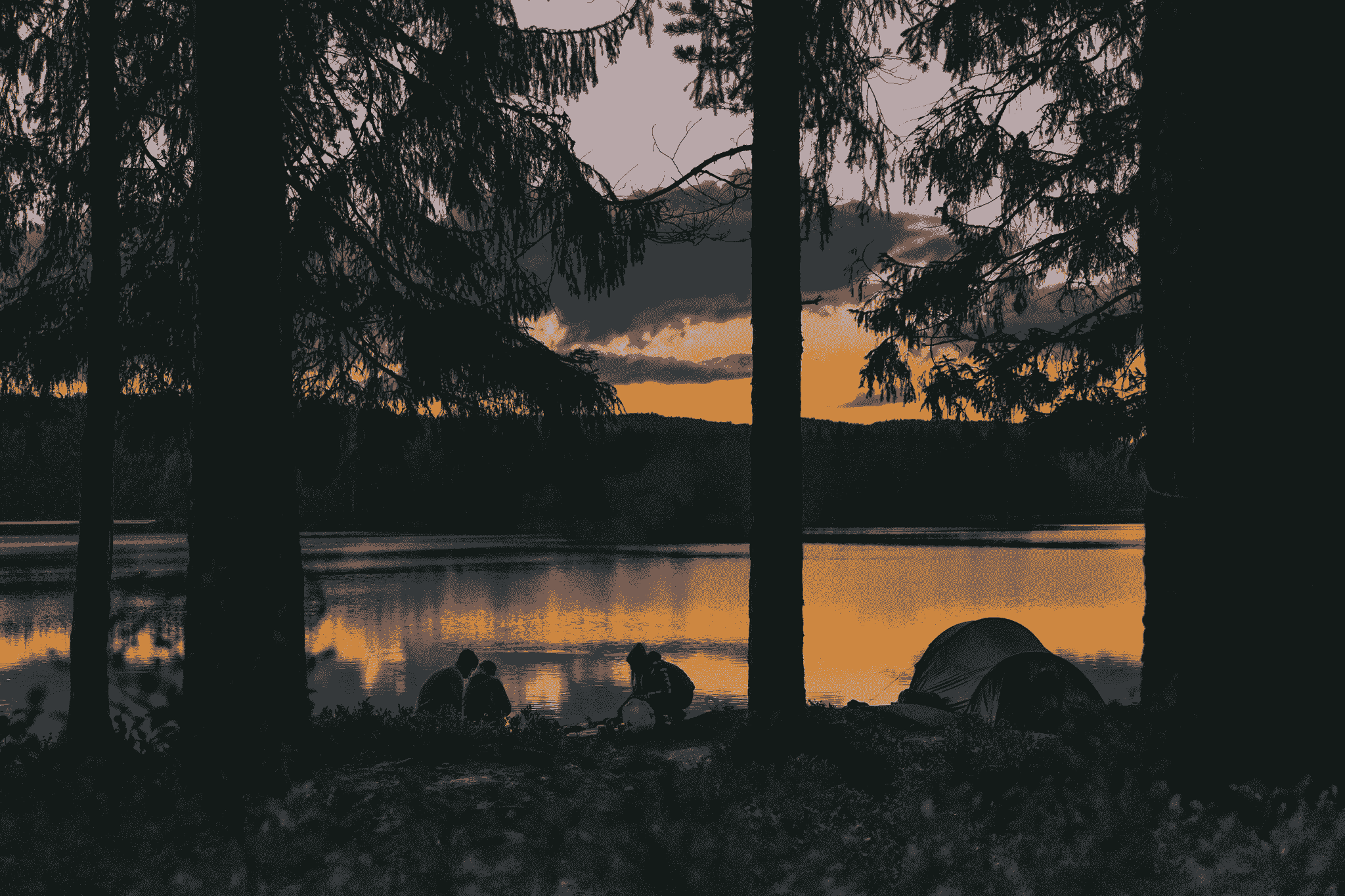 Site accommodation at its finest - Cozy campsite surrounded by nature