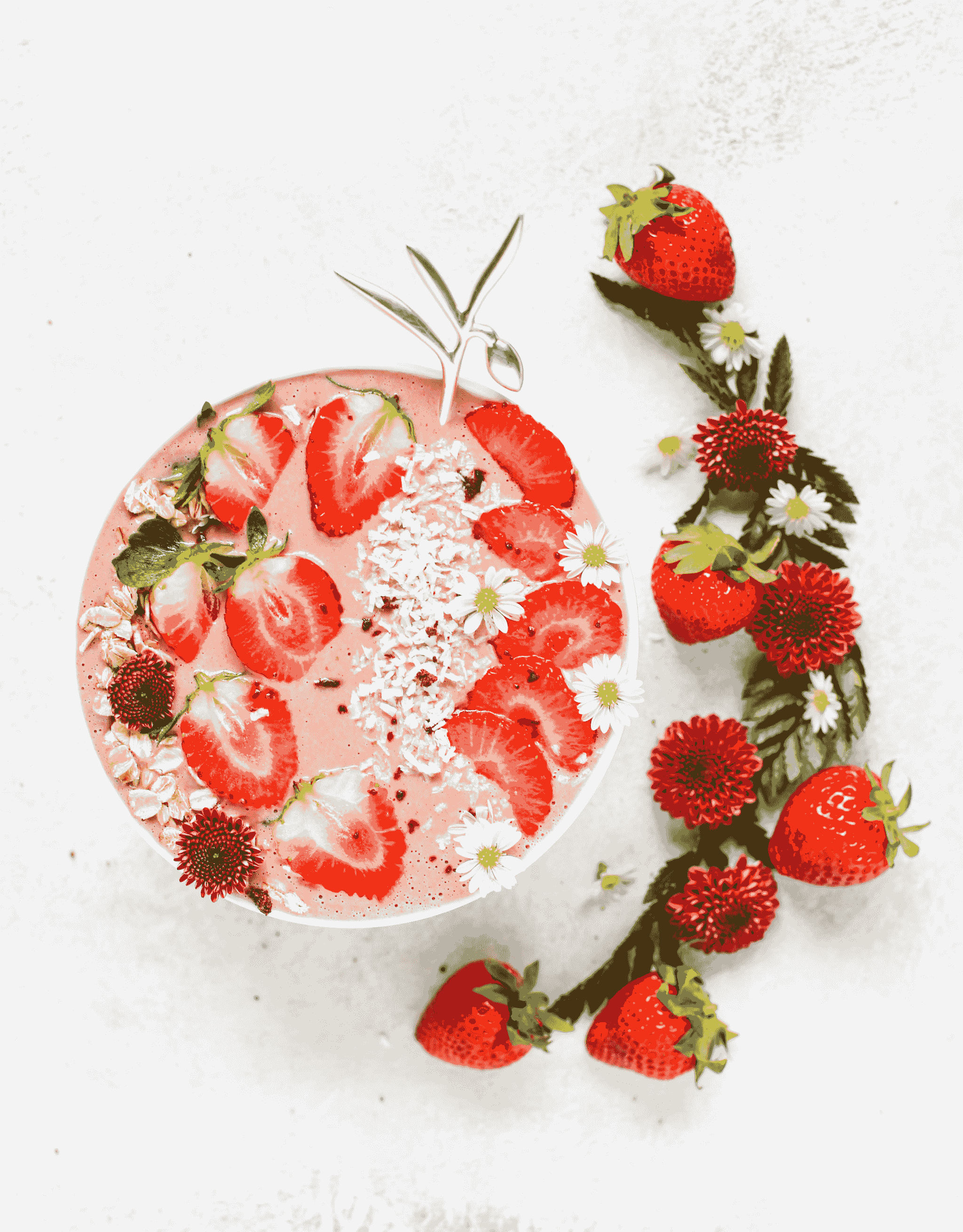 Delicious smoothie bowl enhanced by freeze dried fruit powder wholesale