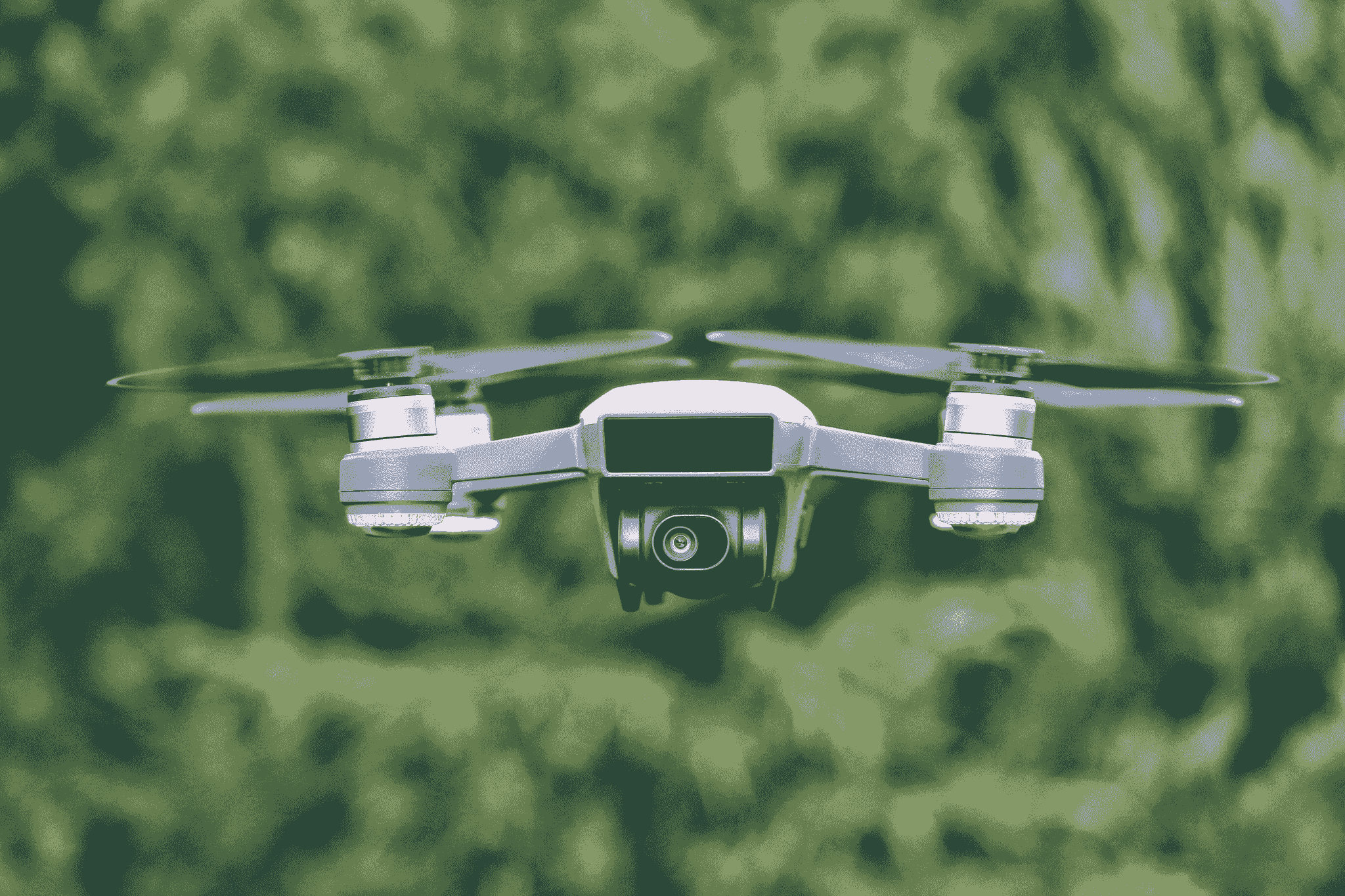 Illustration showcasing diverse applications of advanced drone detection systems