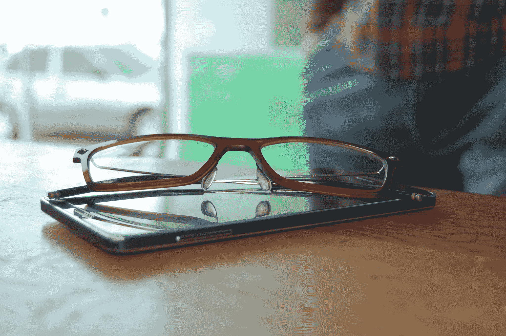 Stylish prescription smart glasses integrating technology for enhanced vision