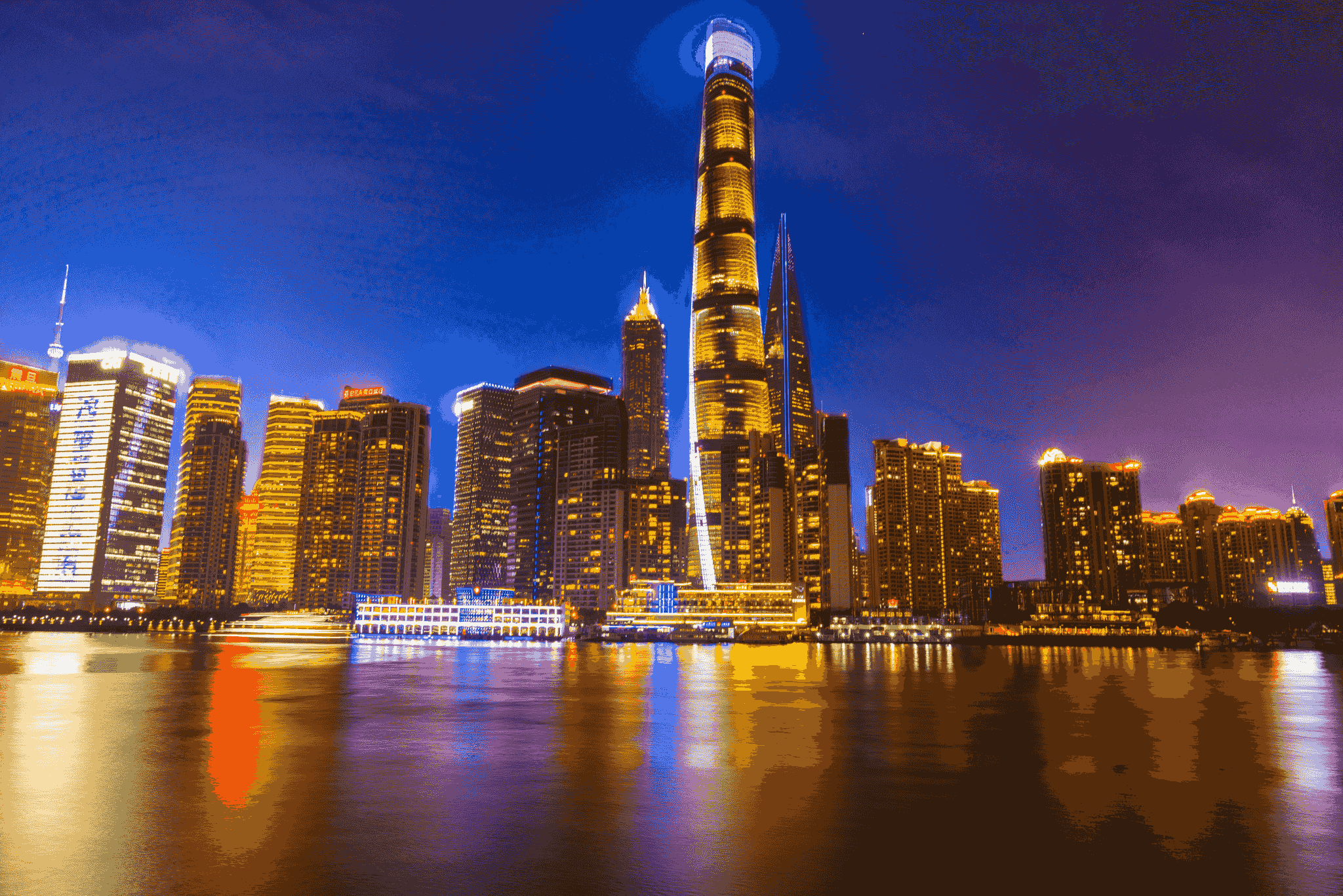 What do Shanghai, Beijing, and other major metropolises of China have in common? Vibrant financial districts symbolizing China's growing influence on the world stage.