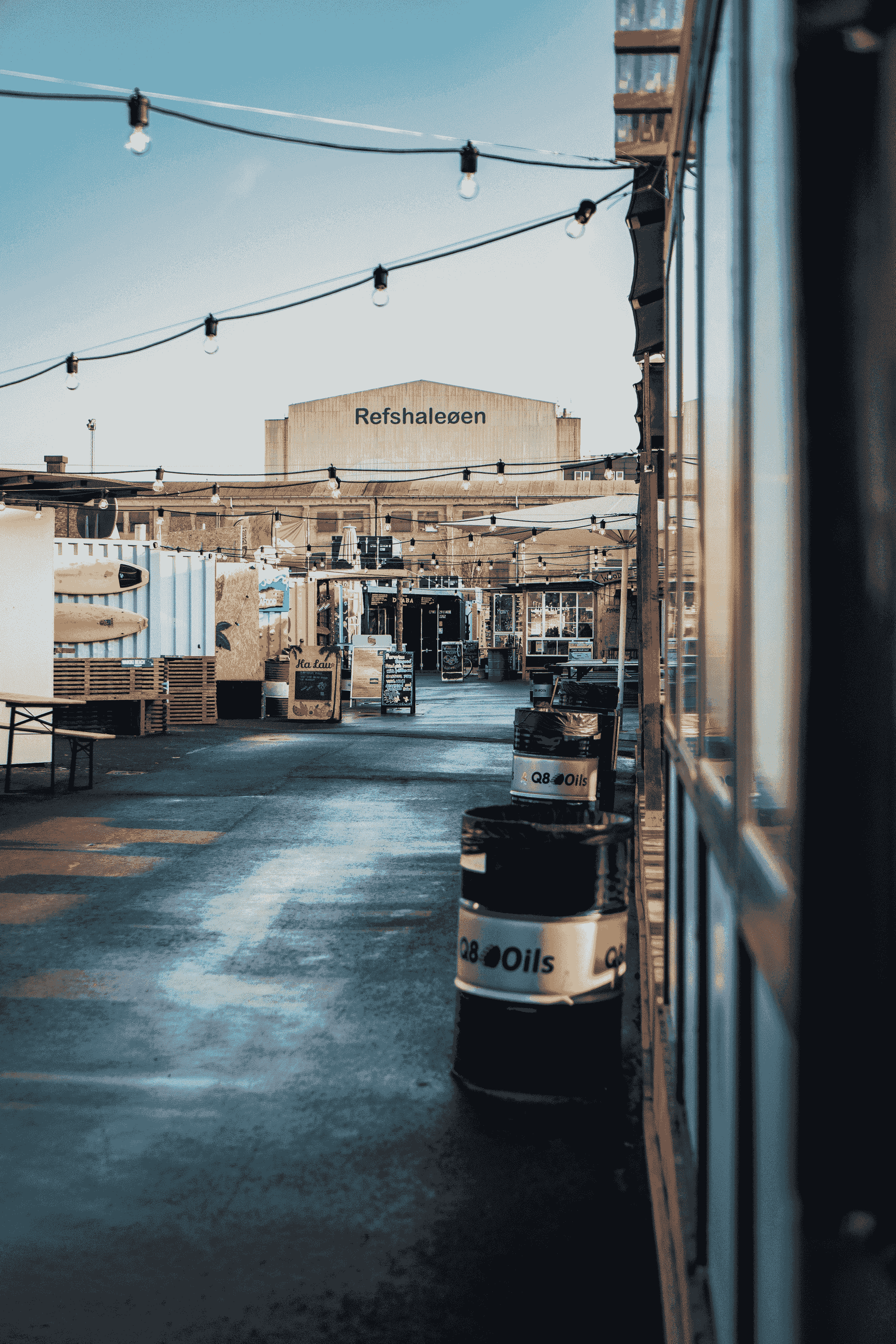 Shipping container bar innovative features