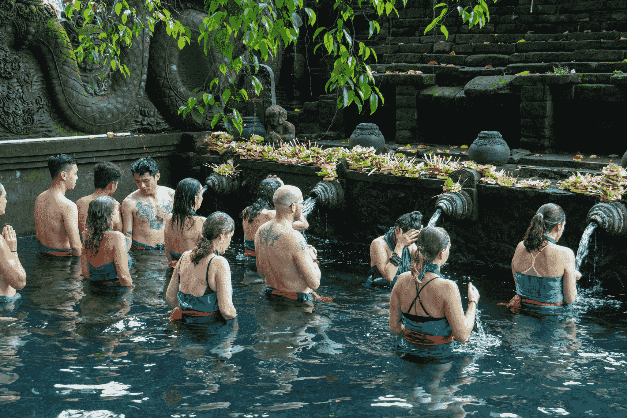 Traditional hot spring bathing culture
