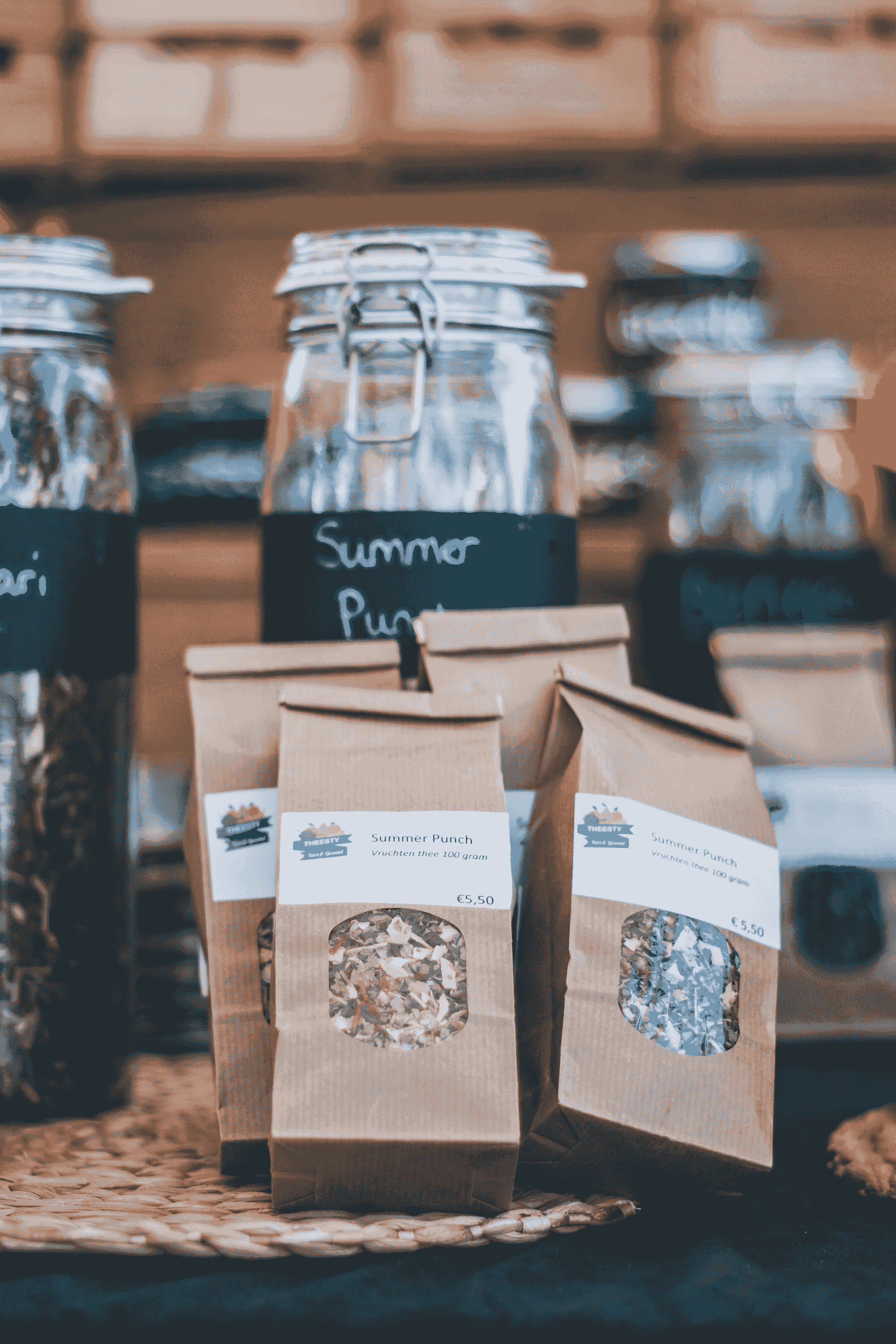 Chinese made health and wellness products displayed