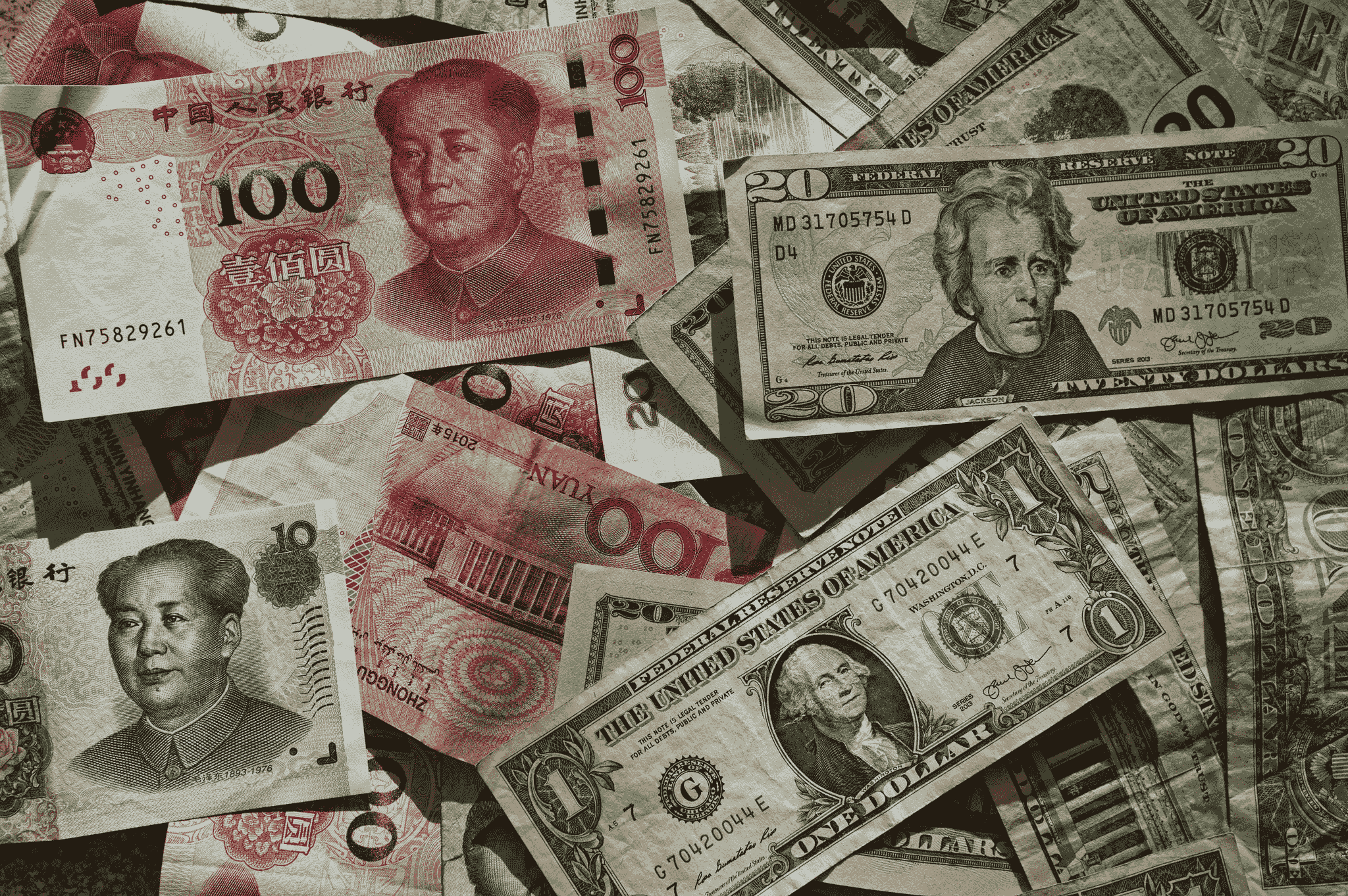 Currency exchange rate chart illustrating how to calculate landed cost when importing from China