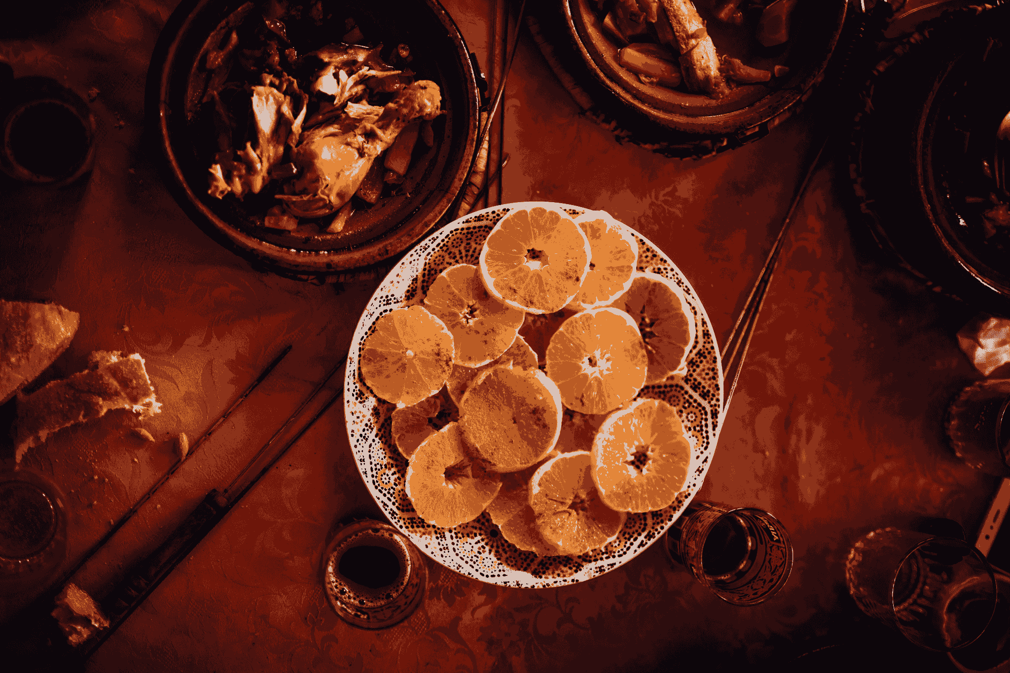 Creative uses of freeze dried orange in culinary creations
