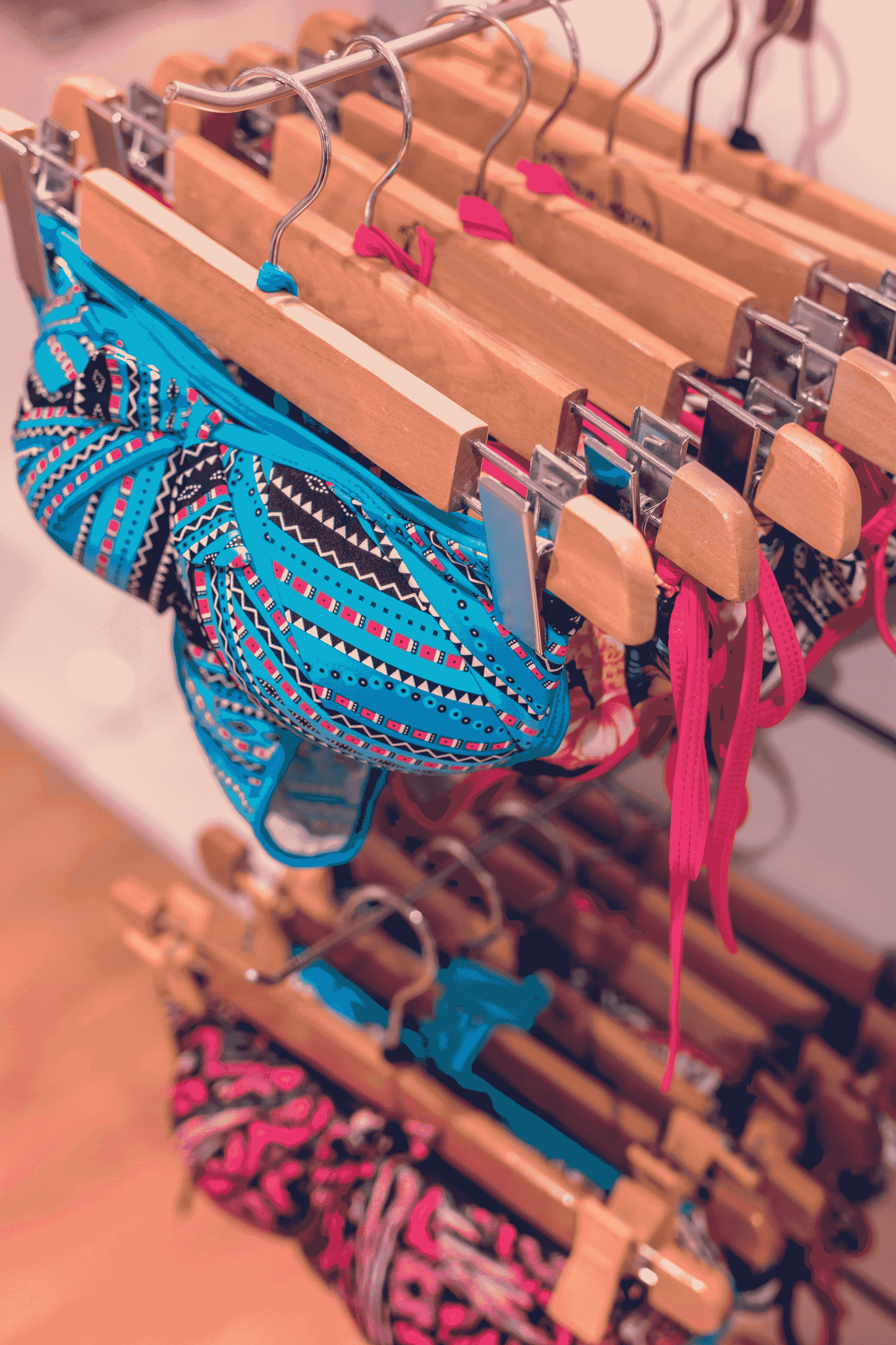 Swimwear/Bikini Product Inspection showcasing diverse fabrics textures
