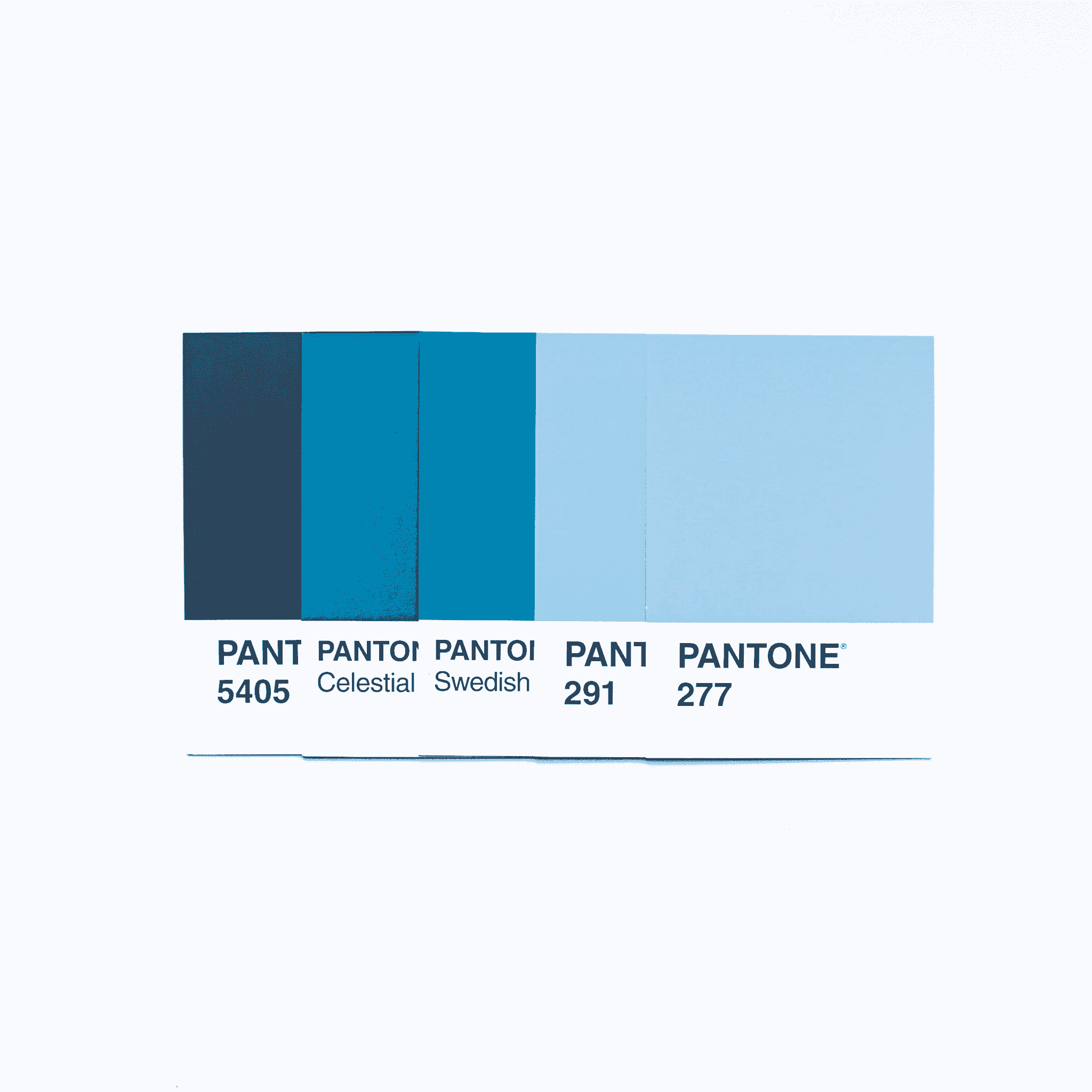 Color palette for designing a minimalist landing page