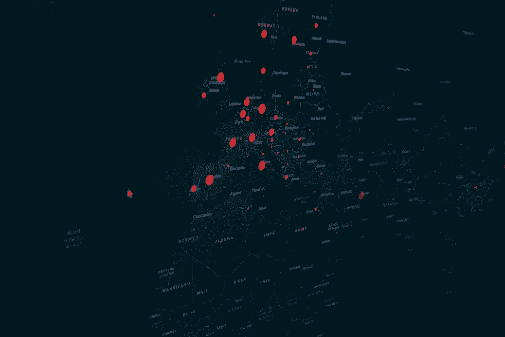 China apparel manufacturers - Global Shipping Network Map