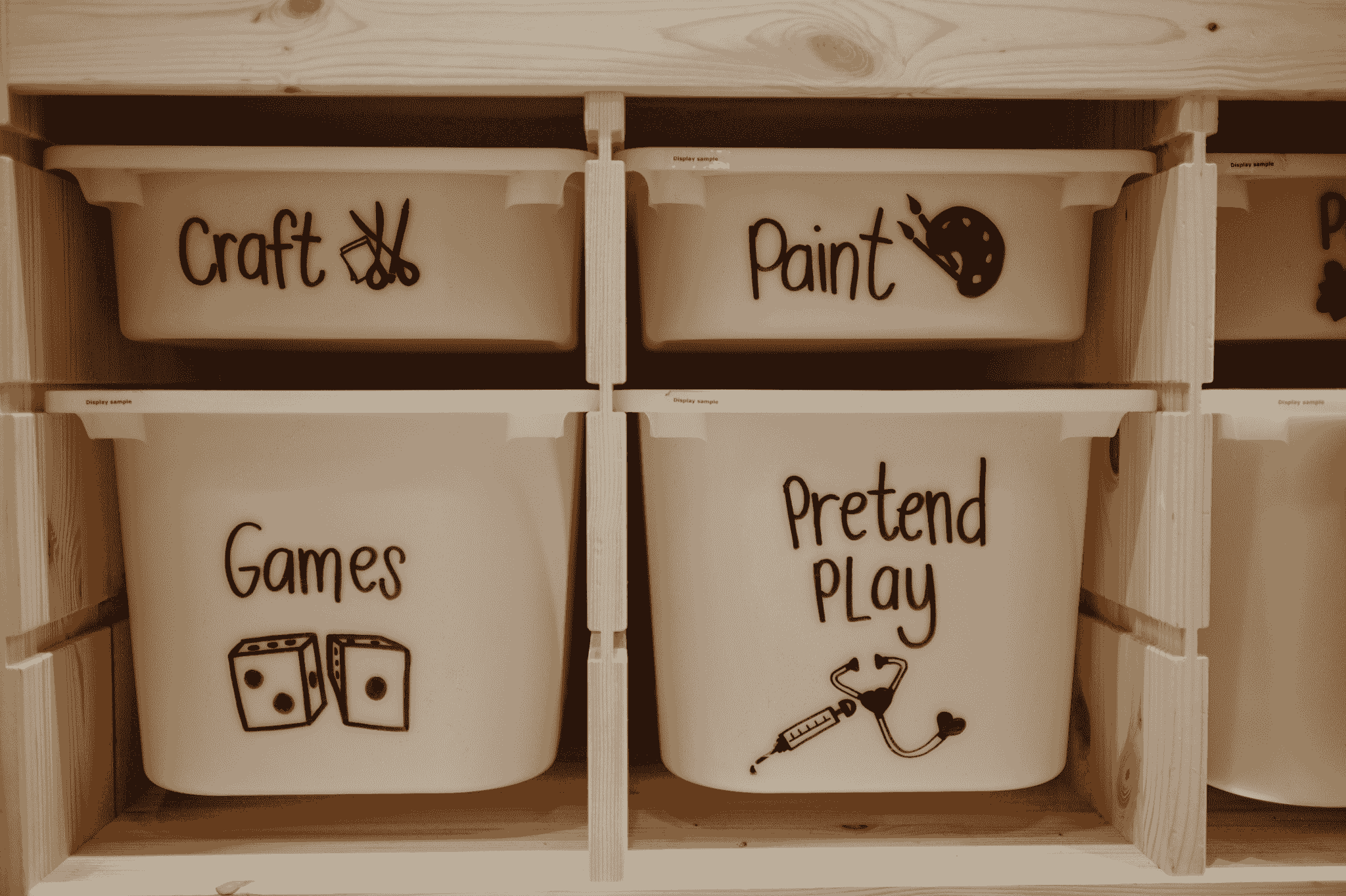 folding container used for home organization