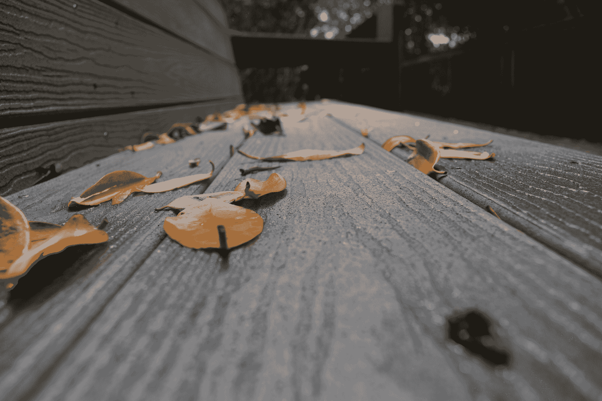is composite decking slippery during winter weather?