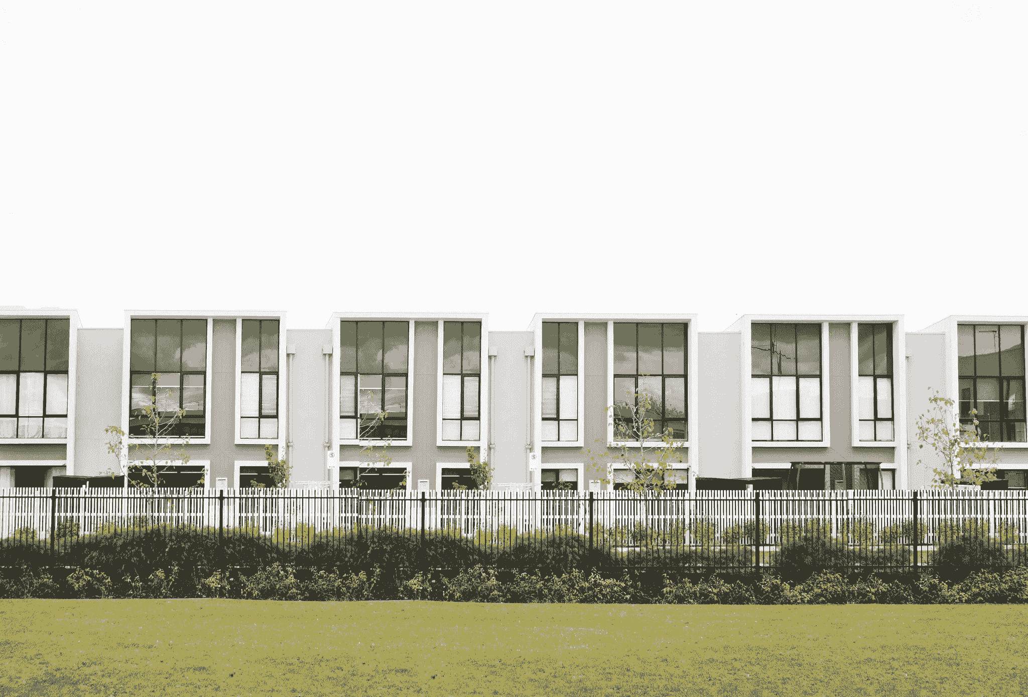 Illustration of sustainable modular classroom buildings