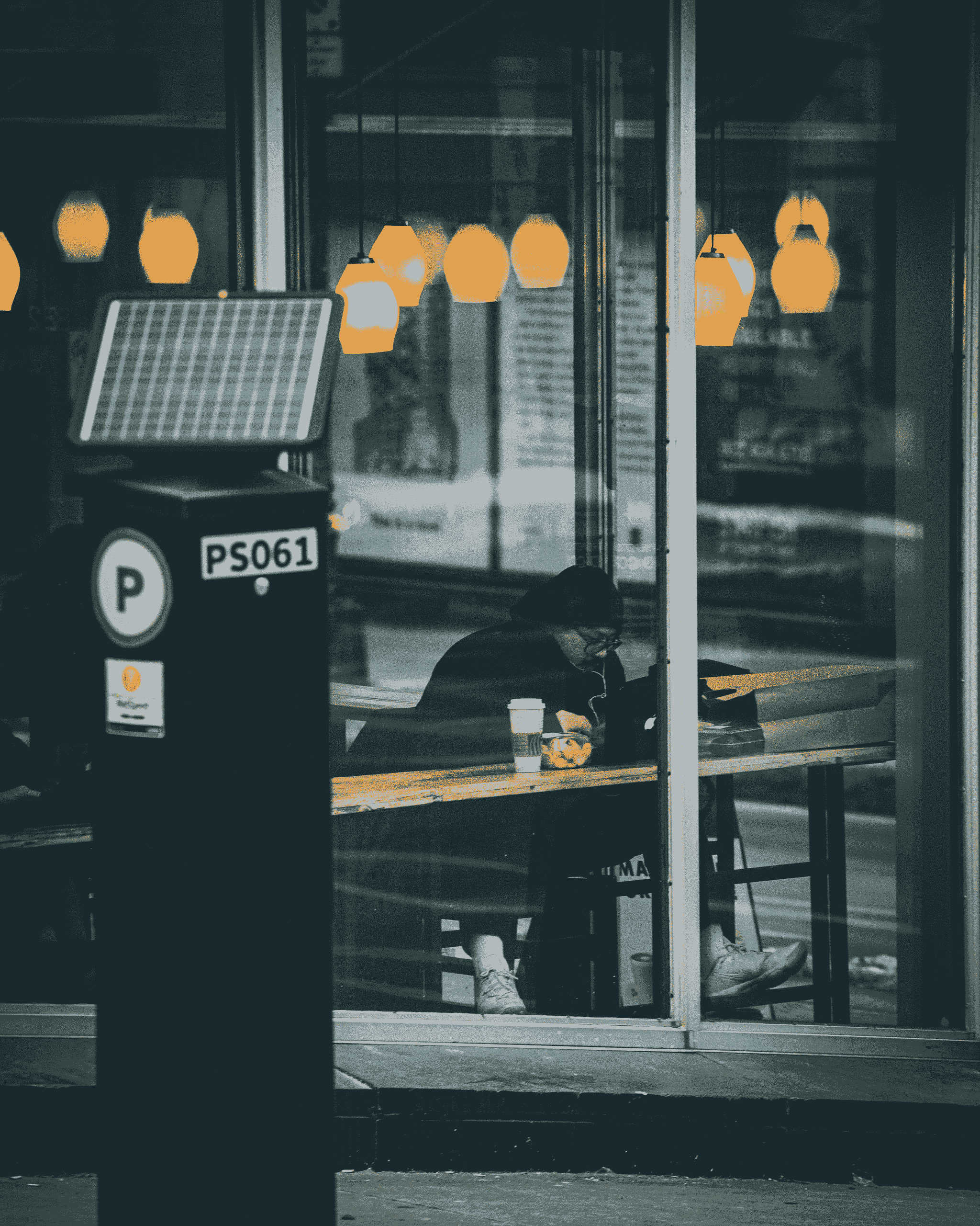 Container Coffee Shop Design with Solar Panels