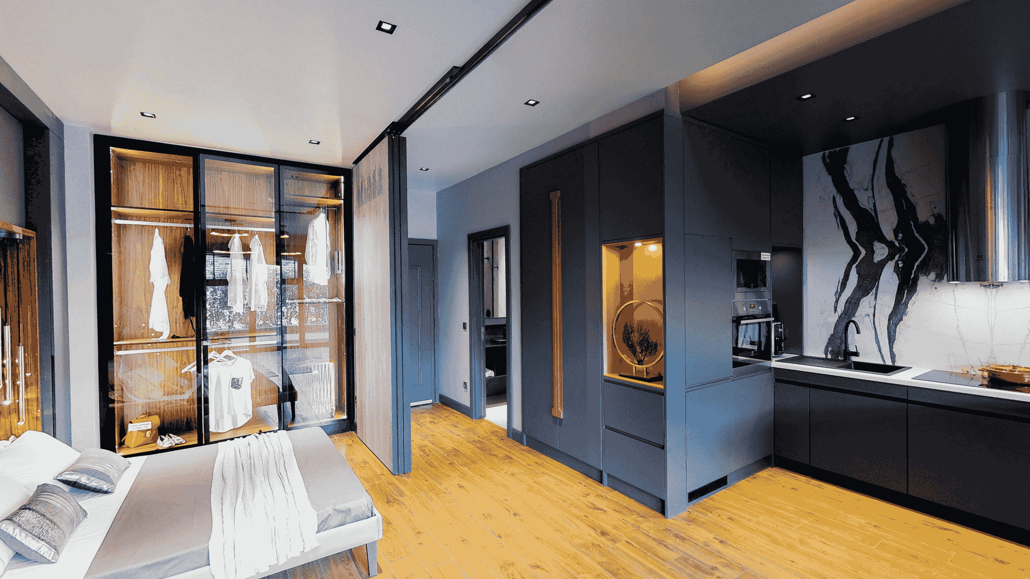 how much is a capsule house interior view
