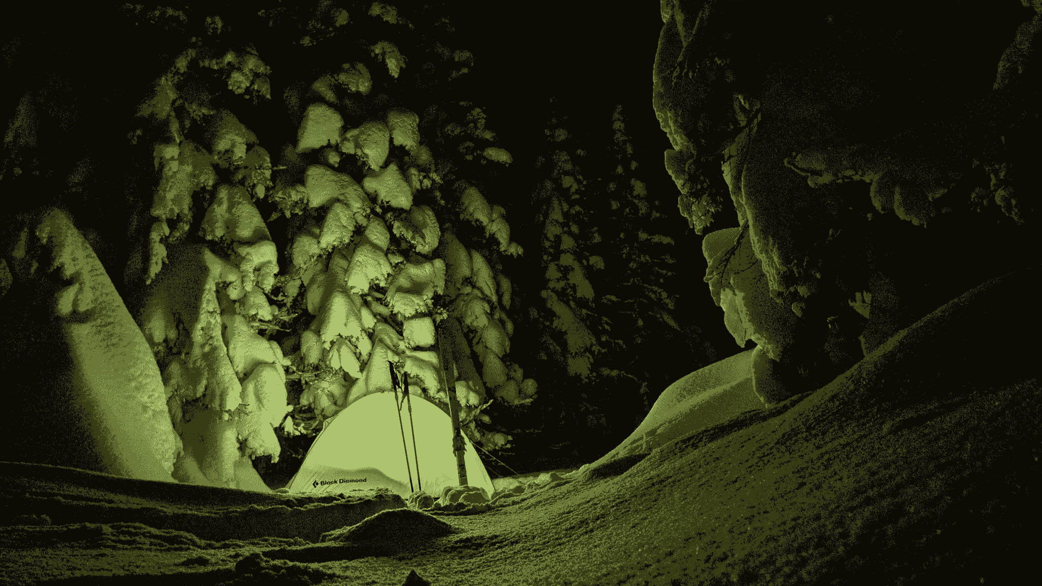 camping neige canada