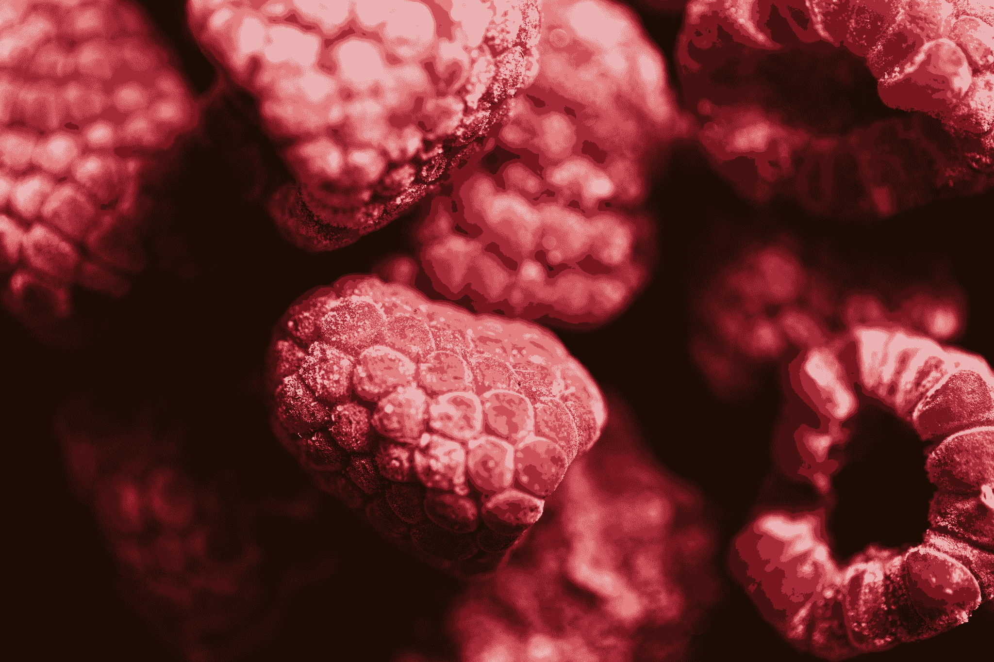 freeze dried raspberry snack on wooden surface