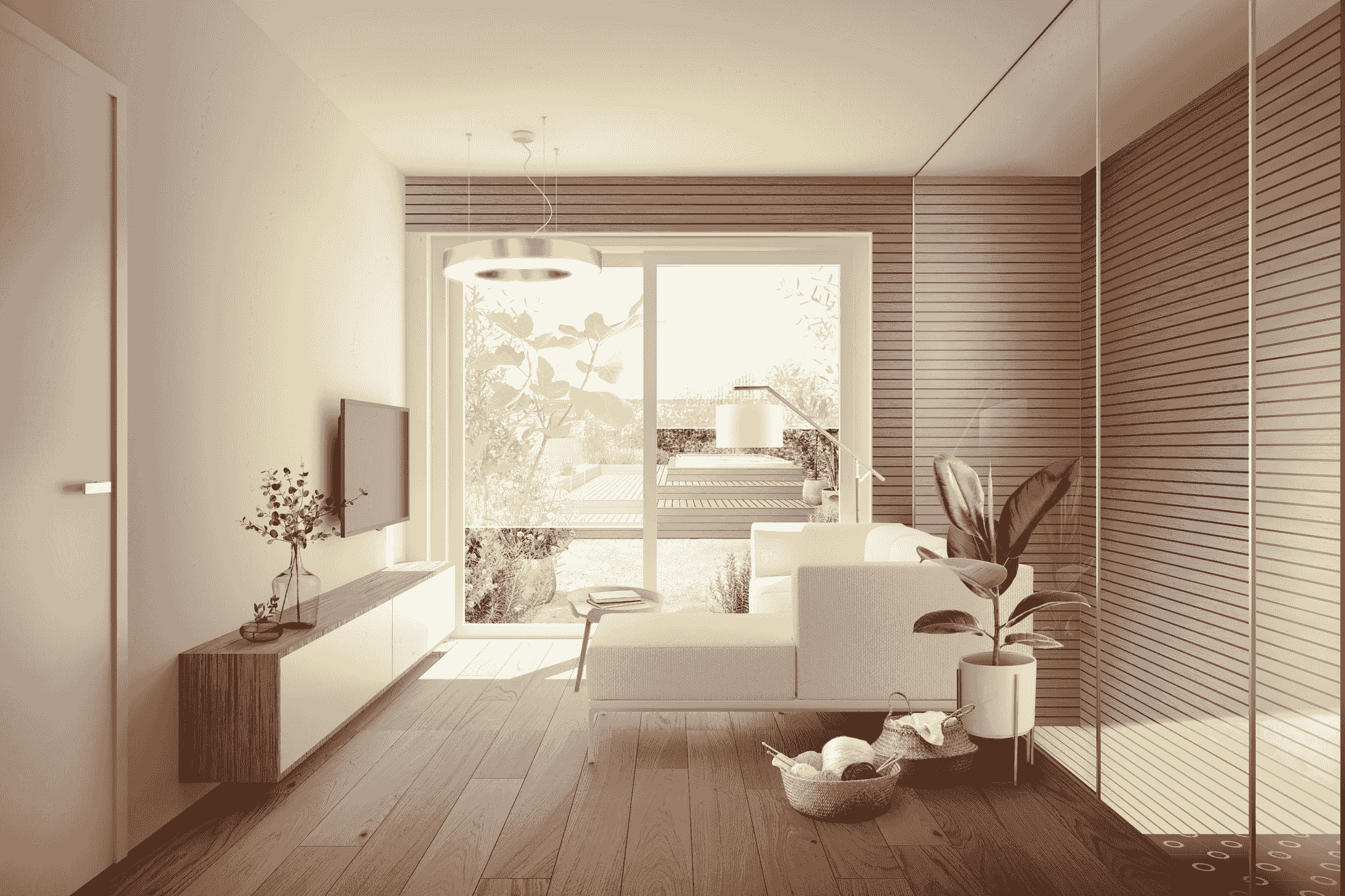 interior timber cladding enhancing modern living space