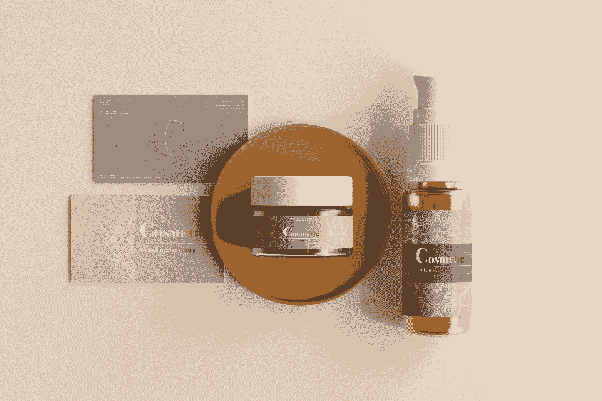 Plastic  Cosmetic Packaging Material