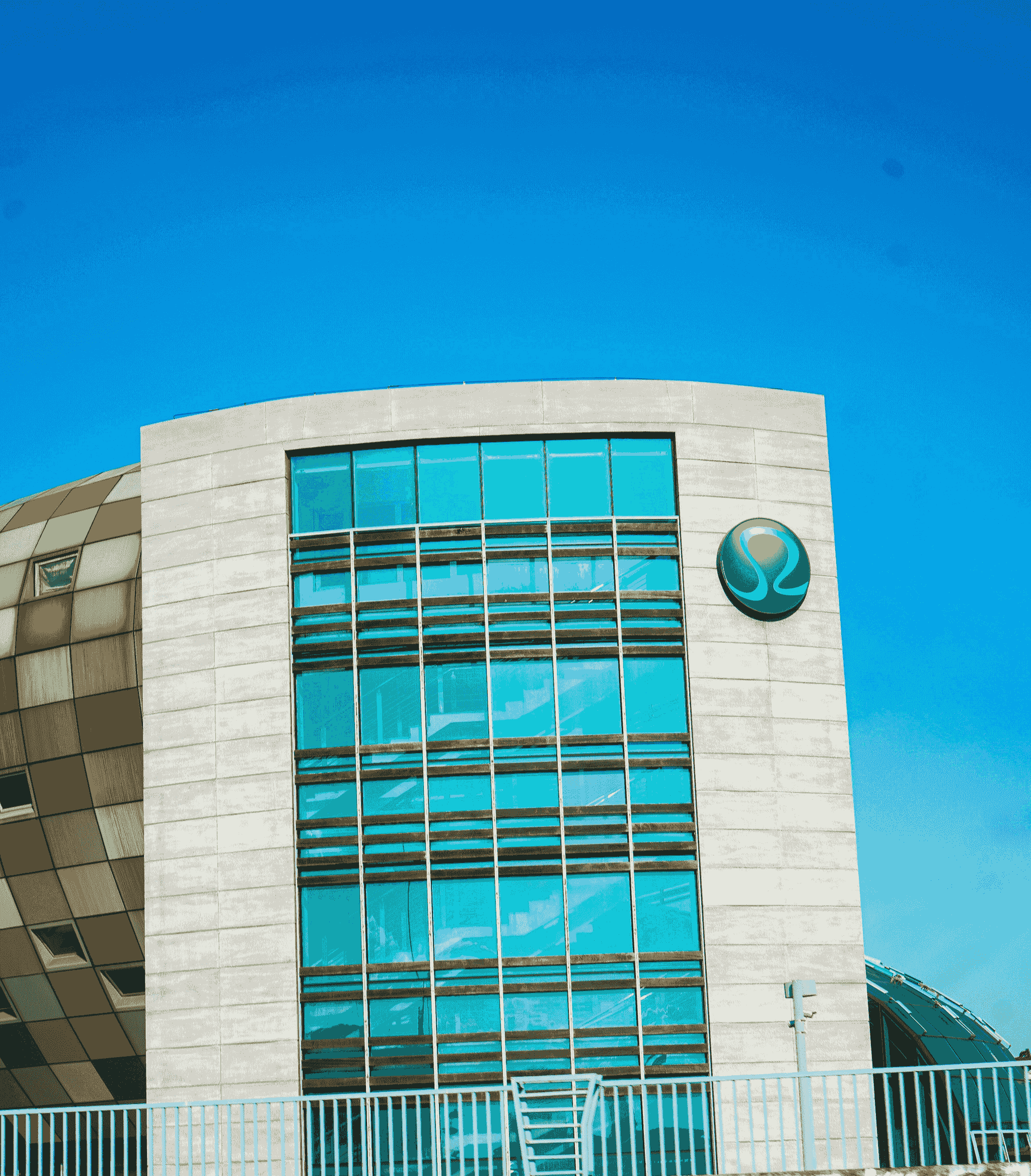 Modern office building showcasing SSOURCING INC.'s expertise in door manufacturing companies